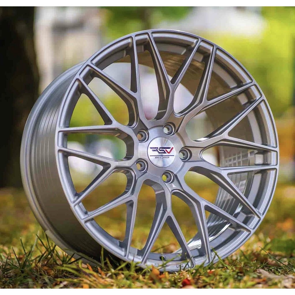 全新鋁圈 英國 RSV 正品 FF56 旋壓製品 FLOW FORGED 鋁圈樣式 20吋 5孔車系適用 銀車面
