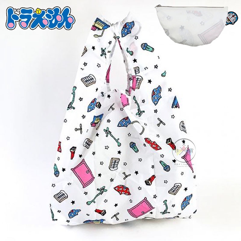 叉叉日貨 哆啦A夢 Doraemon 百寶袋 道具 手提購物袋 日本正版【DM30210】