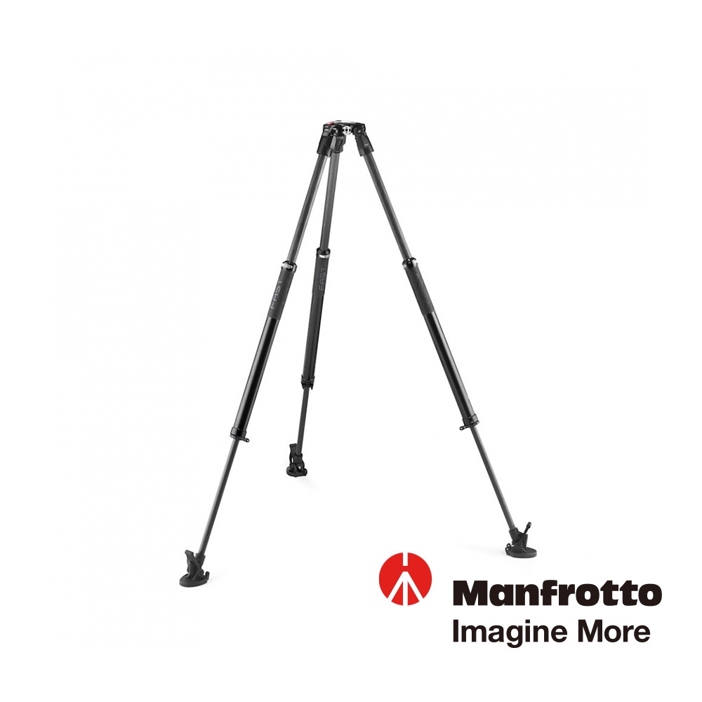 Manfrotto 曼富圖 635 FST 碳纖維單管三腳架 (75mm) MVTSNGFC 公司貨