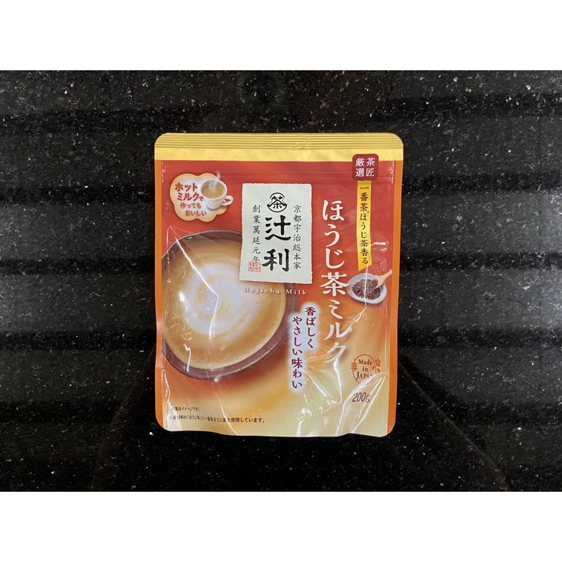 【日本🇯🇵辻利】焙茶牛奶粉 (200克/包) 焙茶拿鐵 福吉茶那提 沖泡飲
