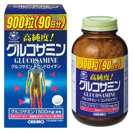 ORIHIRO 高純度葡萄糖胺錠360顆/900顆