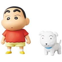 ☆88玩具收納☆日本直送 UDF 674 蠟筆小新 小新&小白 初期 野原新之助 生日禮物模型景品公仔人偶場景擺飾 特價