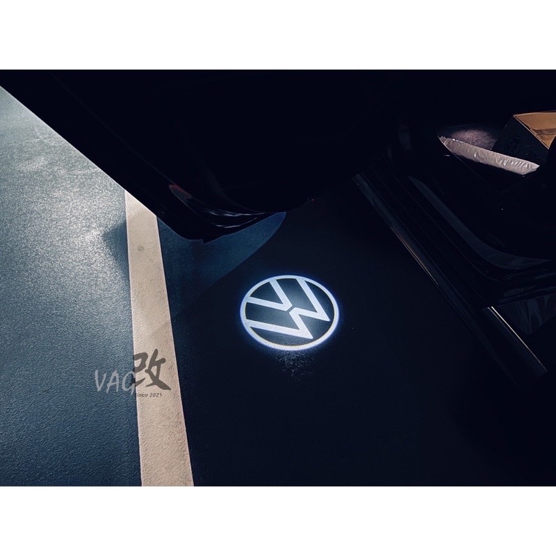 VW 福斯 新款LOGO 照地燈 無字母款 車門燈 迎賓燈 投影燈 Golf Passat Tiguan Touran