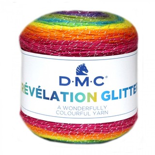 【居家手作】DMC 金蔥蛋糕線 DMC8122 一條圍巾一顆 REVELATION GLITTER