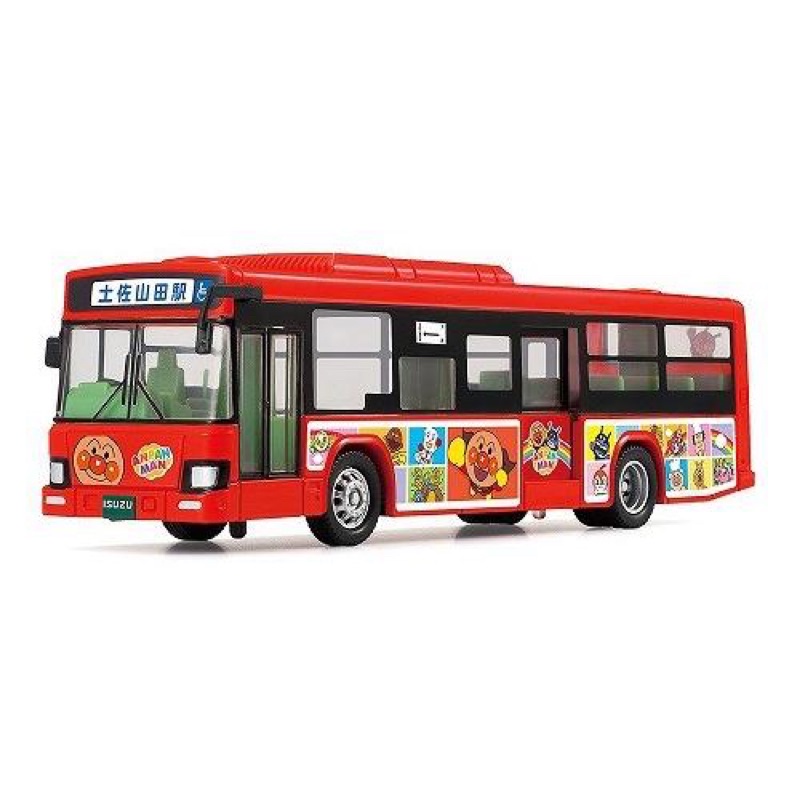 全新 麵包超人ANPANMAN 1/64 JR四國 Diapet DK-4115 巴士 玩具 收藏 高雄 自取 免運費