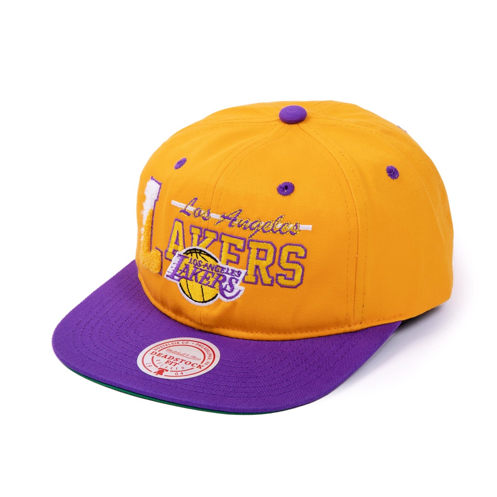 NBA Varsity Letter Snapback 湖人 黃