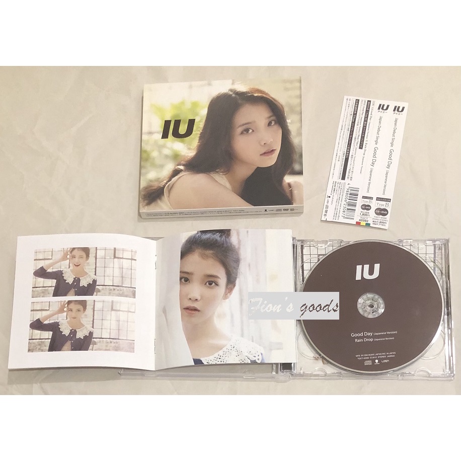 IU 李知恩『Good Day 好日子』日版單曲CD+DVD (初回限定B／絕版)~ 德魯納酒店、月之戀人-步步驚心：麗