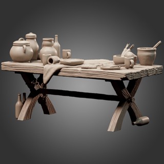 愛玩創意工作室~LOOT工作室~物件~Table~3D列印 戰棋