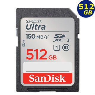 SanDisk 512GB 512G SDXC Ultra【150MB/s】UHS SDSDUNC-512G 儲存裝置