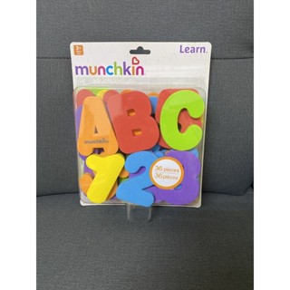 全新 munchkin英文字母 數字 洗澡玩具學習組 MNB11020
