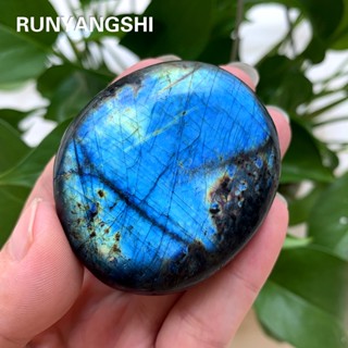 【艾朵拉水晶】 【請先聊聊確認有無現貨】 天然水晶原石拉長石月光石手把玩件礦石標本花園魚缸石