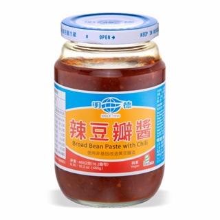 明德食品 經典辣豆瓣醬460g 純素 中辣 官方直營 岡山豆瓣醬第一品牌