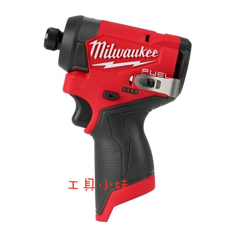 ～工具小妹～ 全新 Milwaukee 美沃奇 M12 3453-20 無刷衝擊起子機 單主機