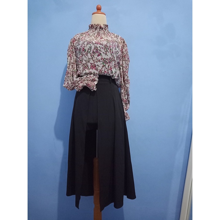 KEMEJA BEAUTEEN THRIFT A003 TURTLE VINTAGE BLOUSE PREMIUM BL