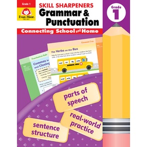 Skill Sharpeners Grammar &amp; Punctuation, Grade 1/Evan-Moor Educational Publishers【三民網路書店】