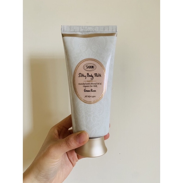 （已售）Sabon 綠玫瑰絲綢身體乳 200ml Green Rose Silky Body Milk（2205過期）