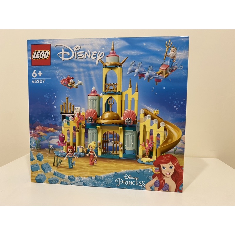LEGO 43207 樂高 迪士尼公主 小美人魚的海底宮殿(限面交勿下單）