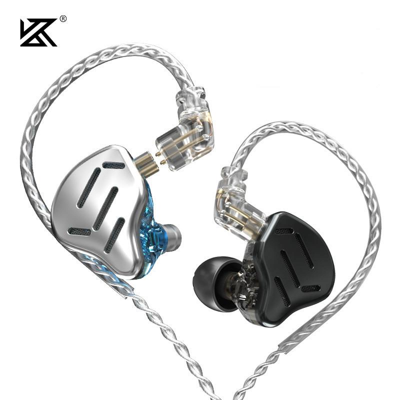 Kz ZAX 7BA 1DD 16 單元混合入耳式耳機金屬 HIFI 耳機音樂運動 KZ ZSX ZS10 PRO AS
