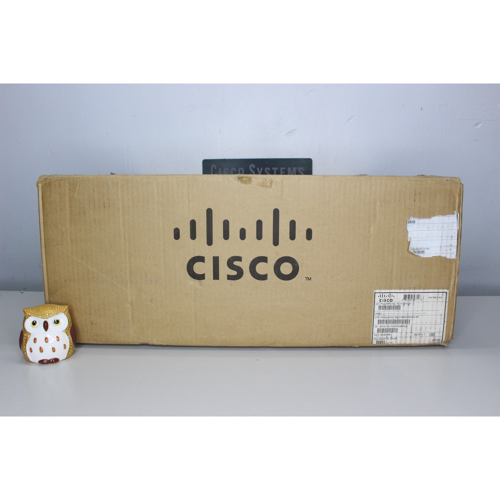 過保新品 Cisco WS-C2960XR-24TD-I 2960-XR 24 GigE,2 x10G SFP+