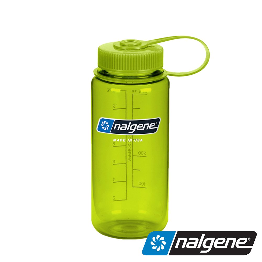 【美國 Nalgene】小寬口水壺500c.c Tritan『春綠』682009-0571