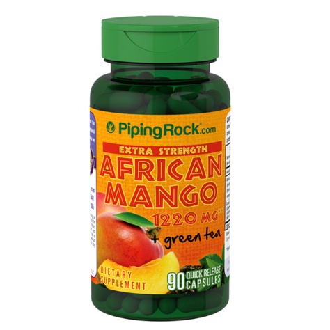 Piping Rock African Mango Green 特級非洲芒果+綠茶 1220 mg 90粒