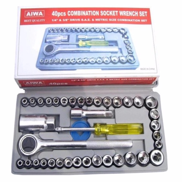 40pcs combination socket wrench