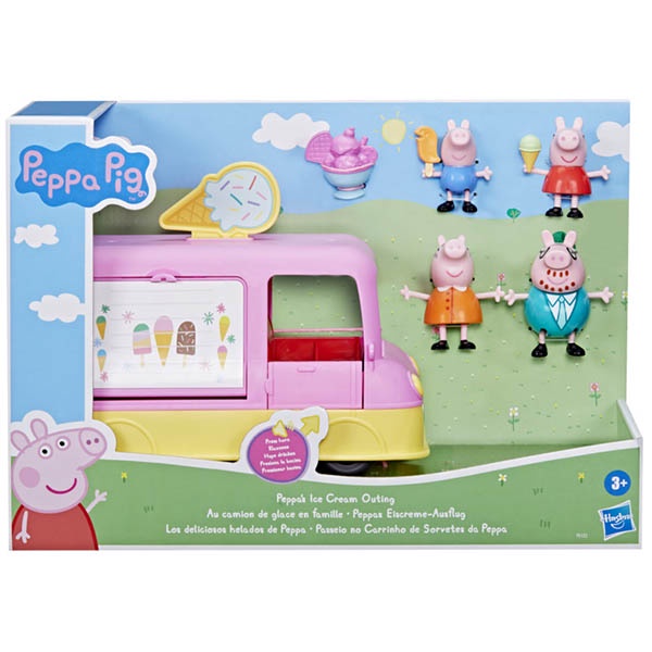 【甜甜價玩具】孩之寶 玩具 粉紅豬小妹 佩佩豬 佩佩家冰淇淋車派對