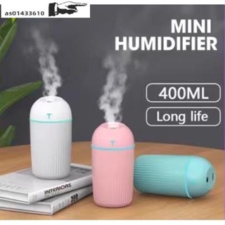 400ML Mini Portable Ultrasonic Air Humidifer Aroma Essential