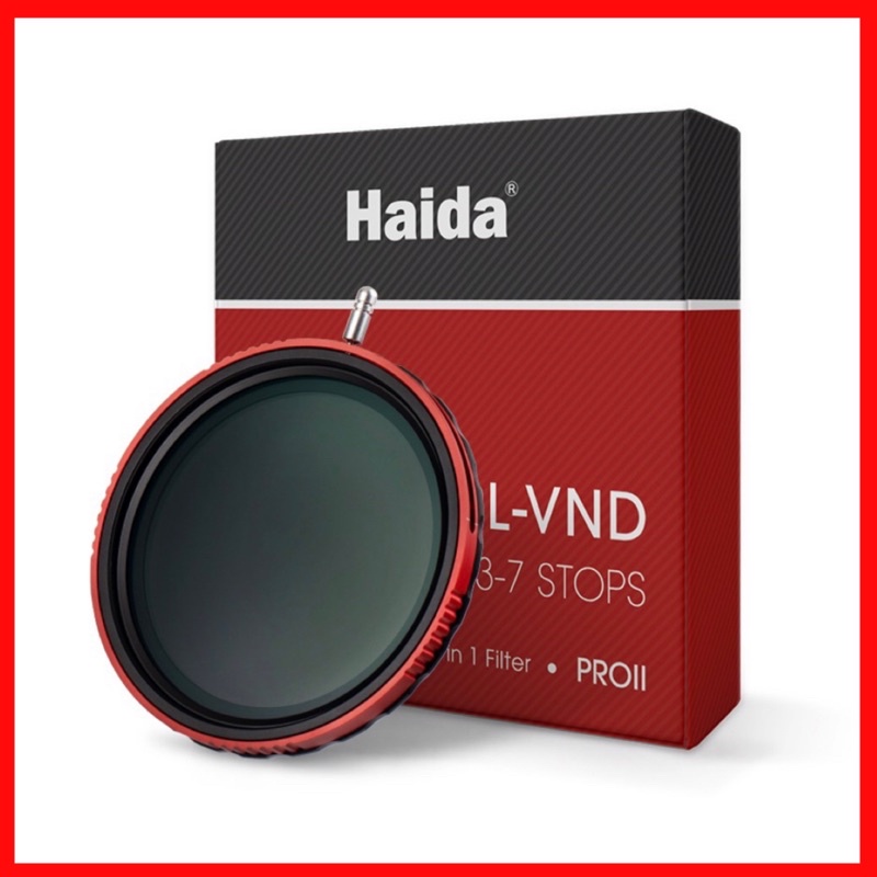 全新正品⭕送原廠鏡頭蓋Haida多層鍍膜 偏振可調減光鏡 偏光鏡+中灰密度鏡 PROII MC CPL-VND 2in1