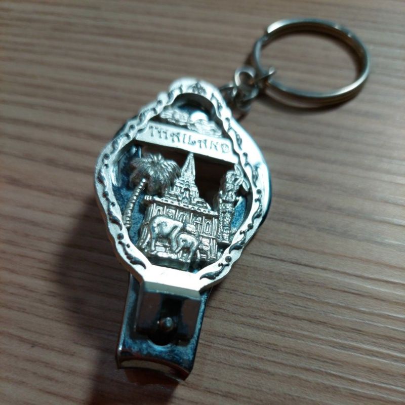 泰國紀念款指甲刀鑰匙圈開瓶器
