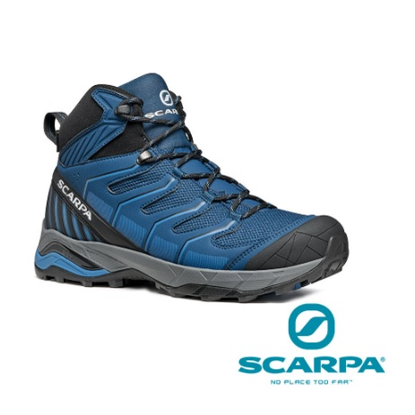 【義大利 Scarpa】中性_MAVERICK 中筒GTX 防水健行鞋『藍/淺藍』63090 登山鞋.健行.登山