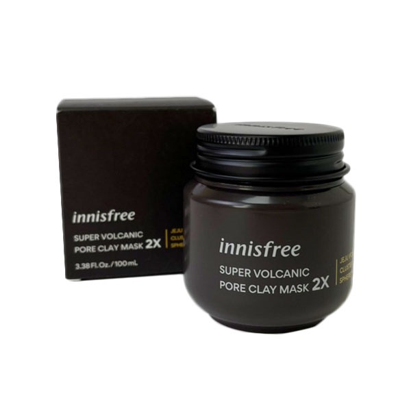 韓國 innisfree 超級火山泥毛孔潔淨面膜 100ml 2X版 加強版