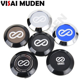 4pcs OD 64MM / ID 60MM Sport Rim Center Wheel Cap ENKEI Embl