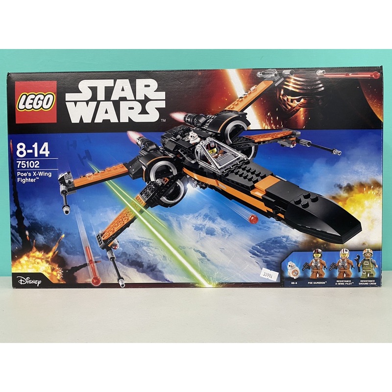 【TCT】 LEGO 樂高 STAR WARS 75102 星際大戰 Poe's X-Wing 原力覺醒