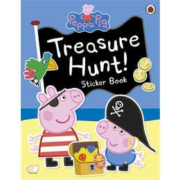 Peppa Pig: Treasure Hunt! Sticker Book (貼紙書)/Peppa Pig【禮筑外文書店】