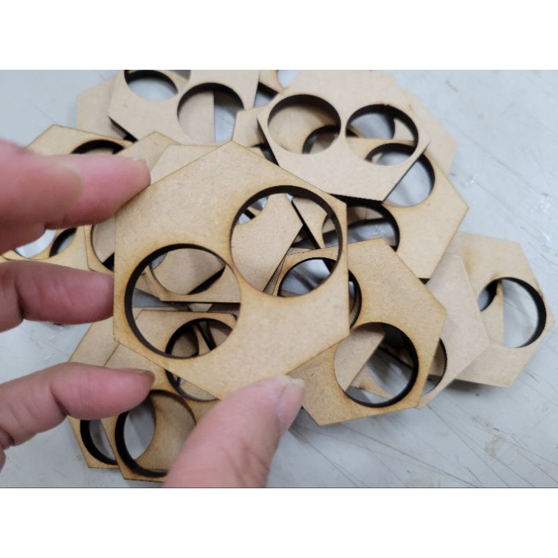 美術材料 小木片 多款造型 厚度5.5mm 手工藝材料