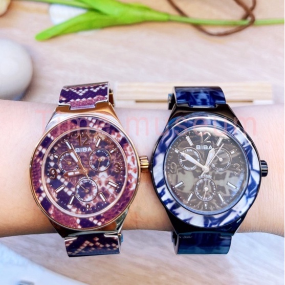 限量獨家商品 免運🔥快速出貨🔥日本東方 BIBA碧寶 保證原廠公司貨 蛇紋/黑豹紋腕錶 生日禮物 情人對錶 配件飾品