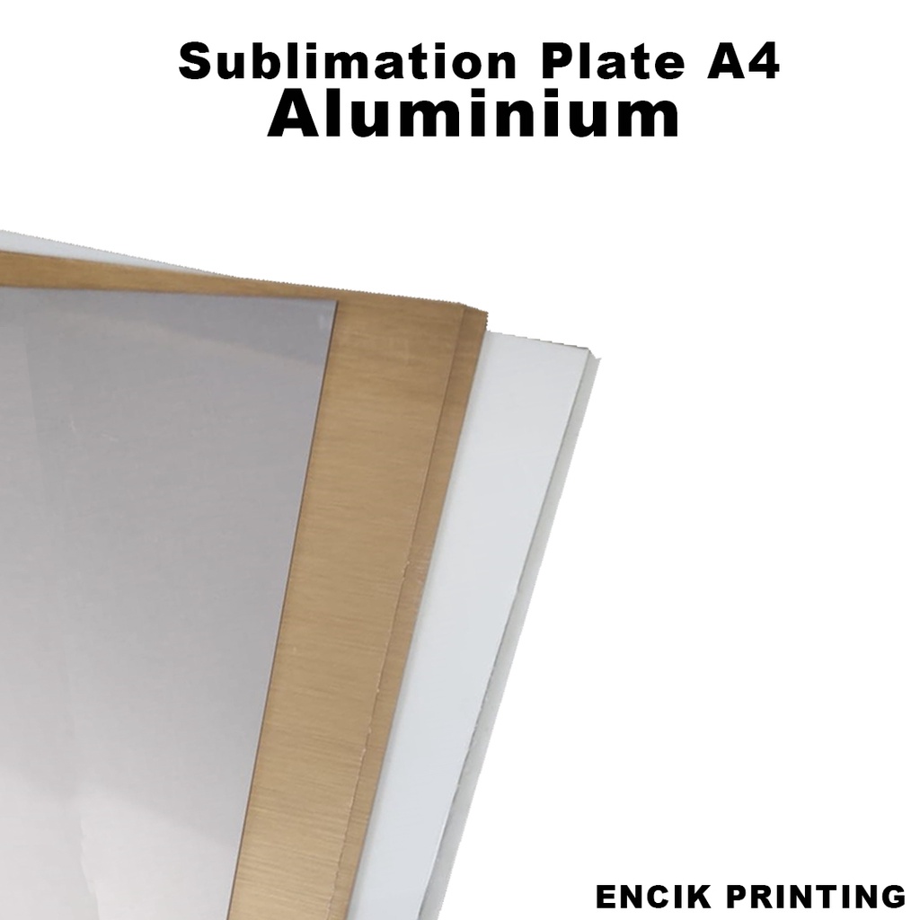 鋁昇華板 A4 SIZE 0.3mm *