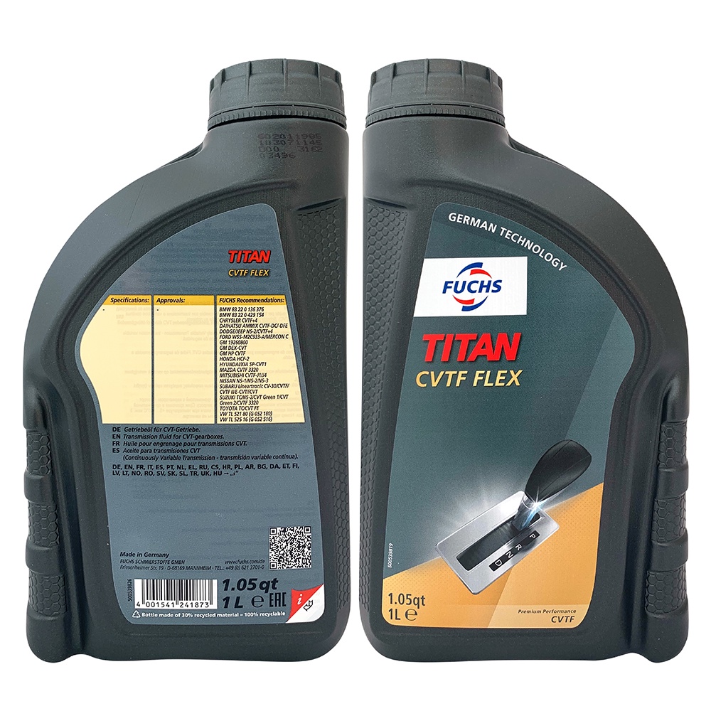 【車百購】 Fuchs TITAN ATF CVT FLEX 無段變速箱專用油 變速箱油 CVTF