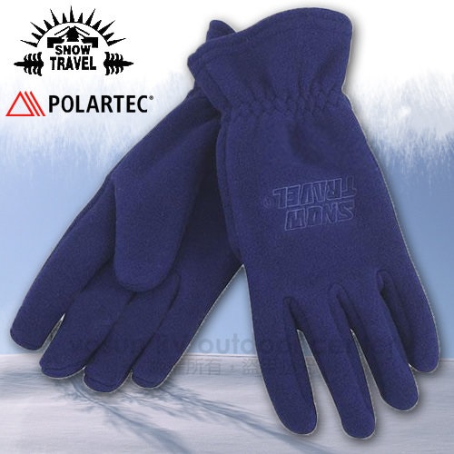 【SNOW TRAVEL】美國 Polartec Windbloc級 防風手套.彈性柔軟.透氣.防潑水_藍_AR-9