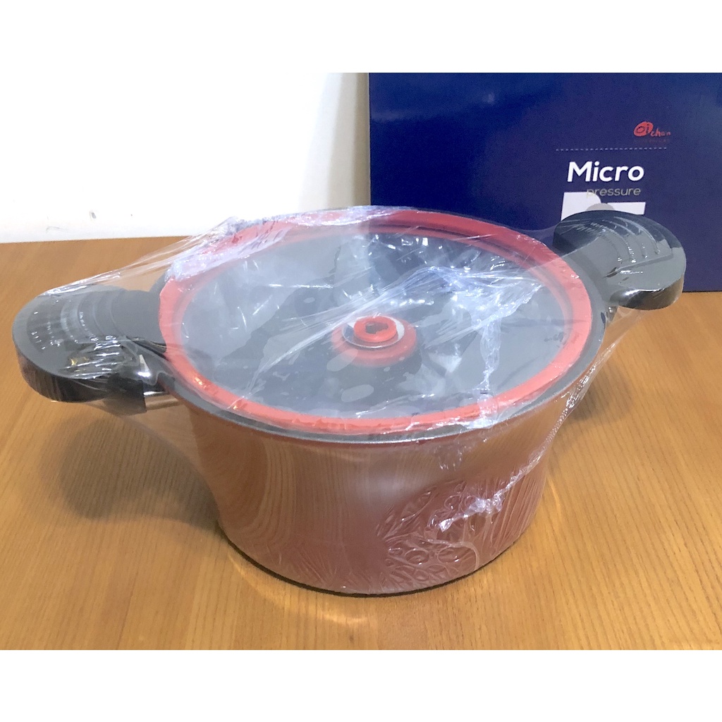 日本 Oichan MPC-35L 碳鋼微壓鍋 雙耳湯鍋 鍋子 含蓋 3.5公升 (5-6人份) 原價1480元