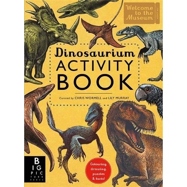 Dinosaurium Activity Book/Lily Murray【禮筑外文書店】
