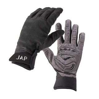[安信騎士] JAP YW-G002 涼感觸控防滑手套 黑色 騎士手套 YWG002