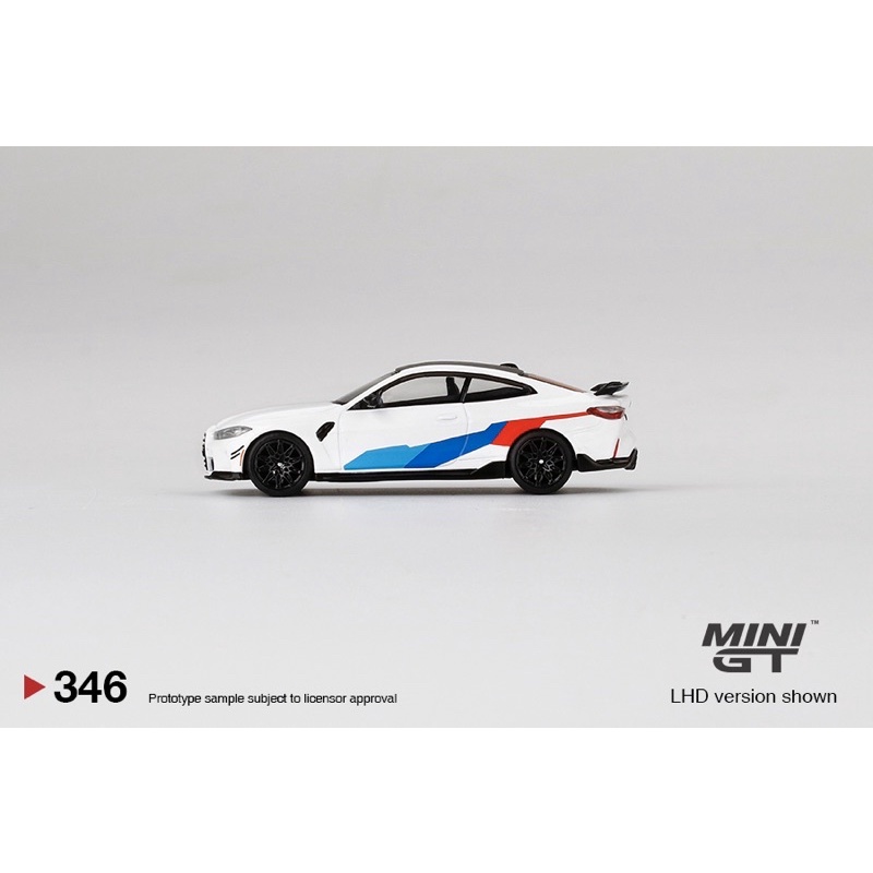 Mini GT 1/64 #346 BMW M4 M-Performance (G82) Alpine White