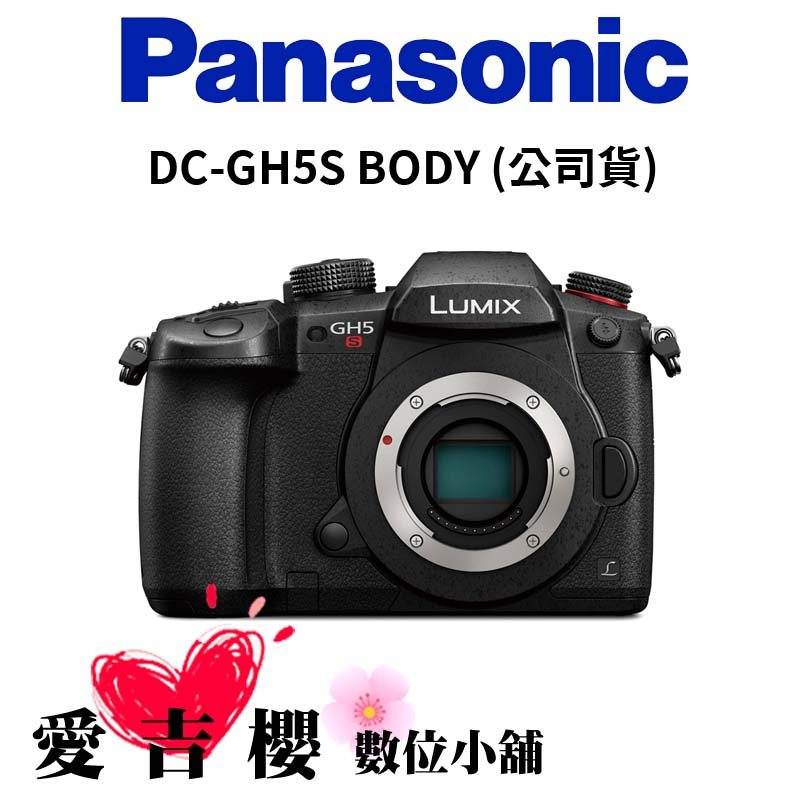 【Panasonic】LUMIX DC-GH5S BODY 單機身 (公司貨)