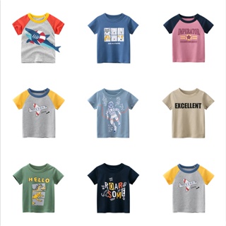 新款韓版童裝新款短袖夏季 男童短袖T恤中小兒童上衣服裝