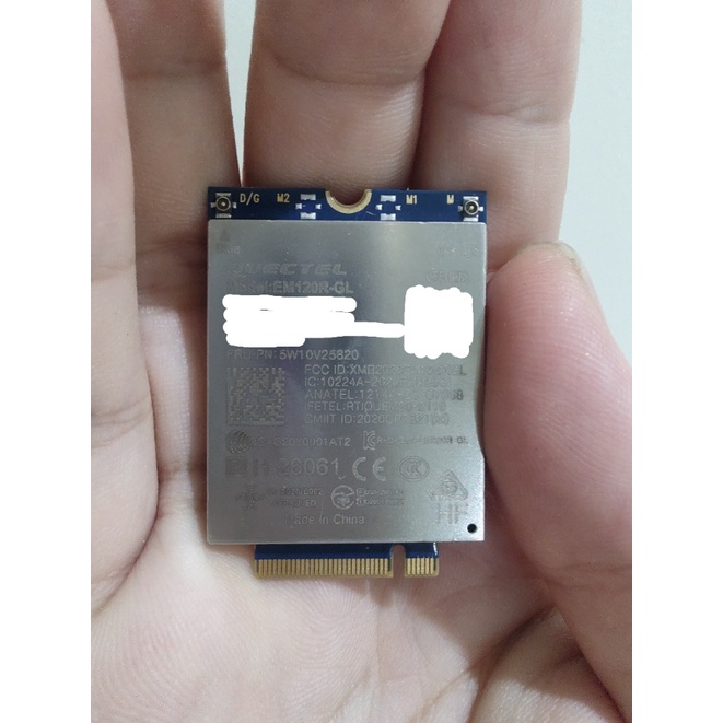 ThinkPad Quectel 移遠 SDX24 EM120R-GL 4G LTE WWAN M.2模塊 eSIM