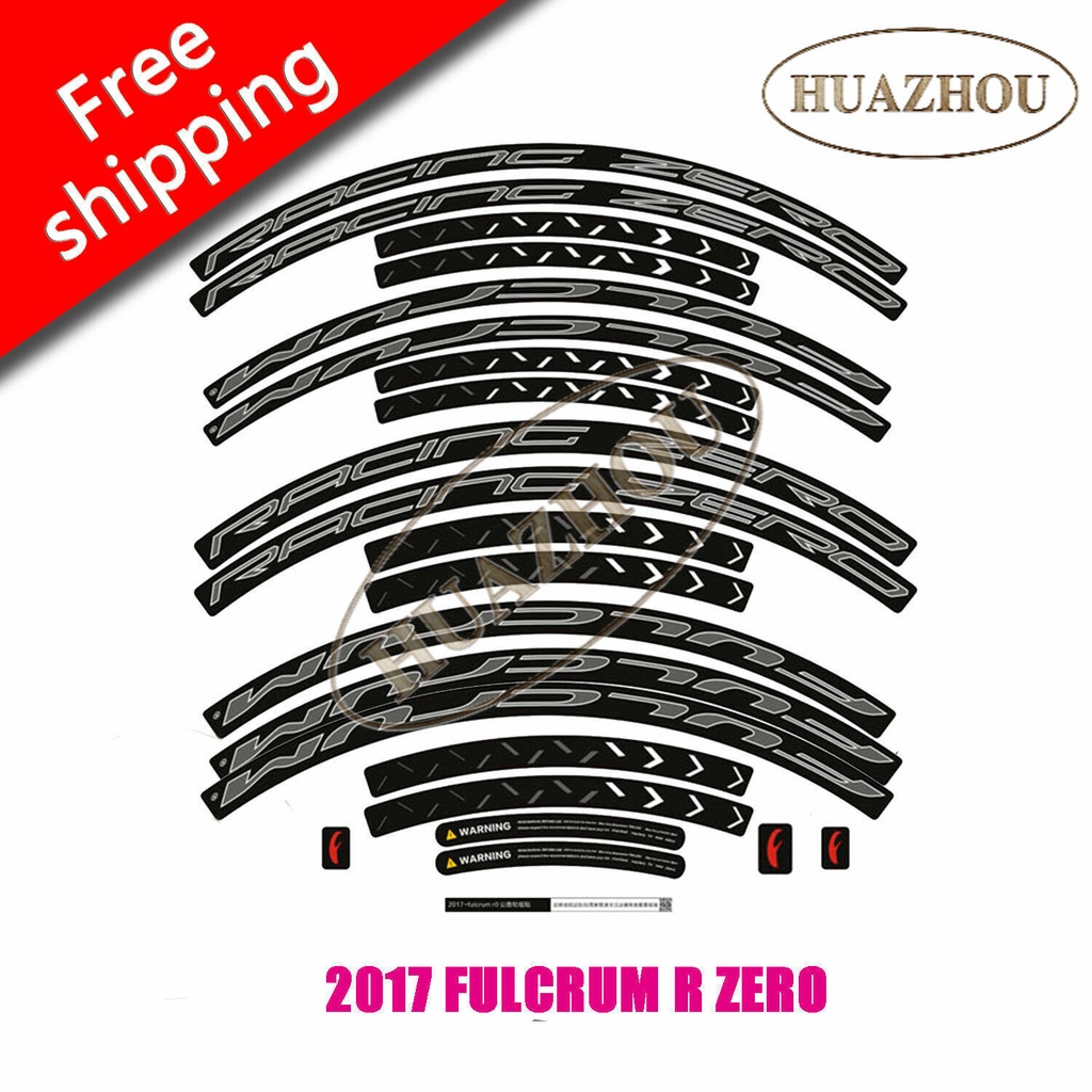 Fulcrum R0 RACING ZERO 乙烯基自行車配件輪組貼紙輪輞貼花