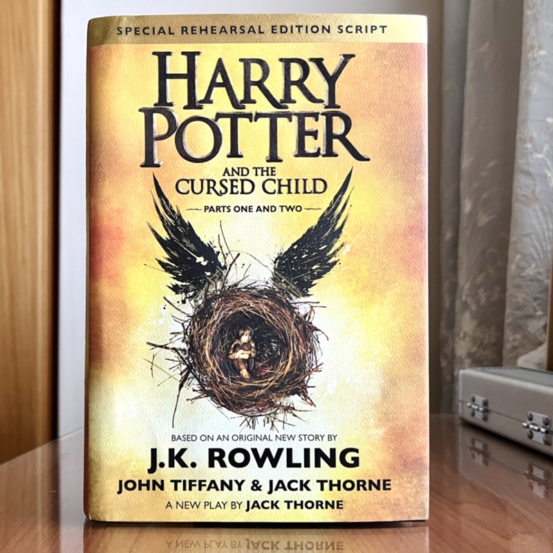 Harry Potter The Cursed Child 精裝版 哈利波特 被詛咒的孩子 原文書 novel