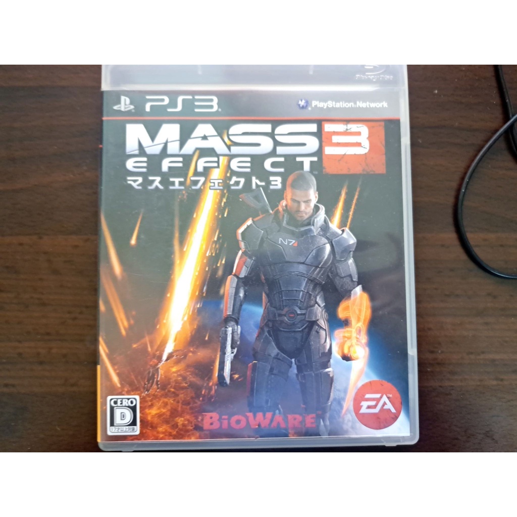 PS3 質量效應 3 Mass Effect 3 純日版